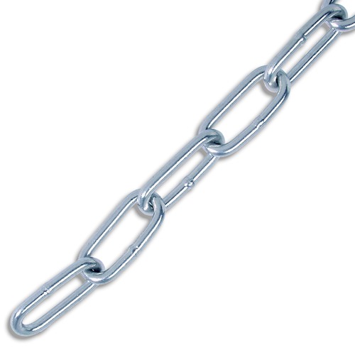 Long Link Chain DIN766 | stainless steel | A2