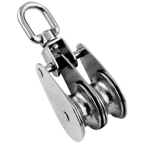 Double Pulley Block | Stainless Steel | Steelgear