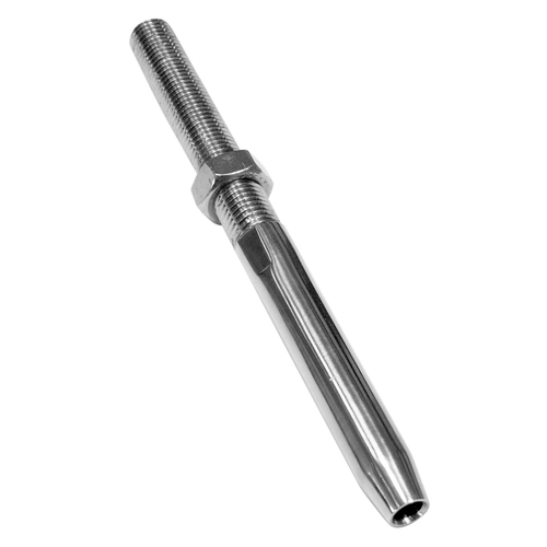 Swage Stud Terminal Lh Thread Stainless Steel Steelgear