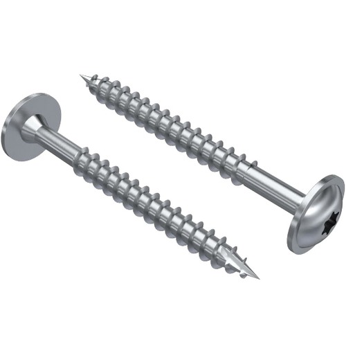 Flat Head TORX 8x80 Wood Screw - 304 Stainless steel